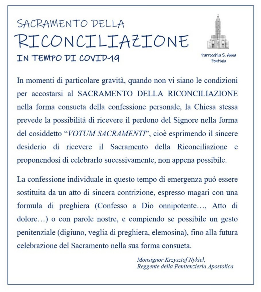 Informazioni Parrocchia Sant Anna Pontinia
